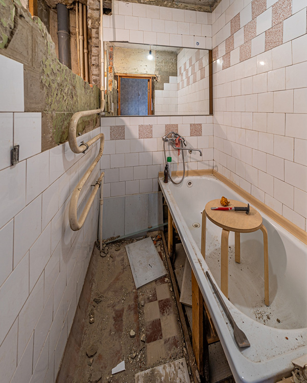 รีโนเวทห้องน้ำขนาดเล็ก