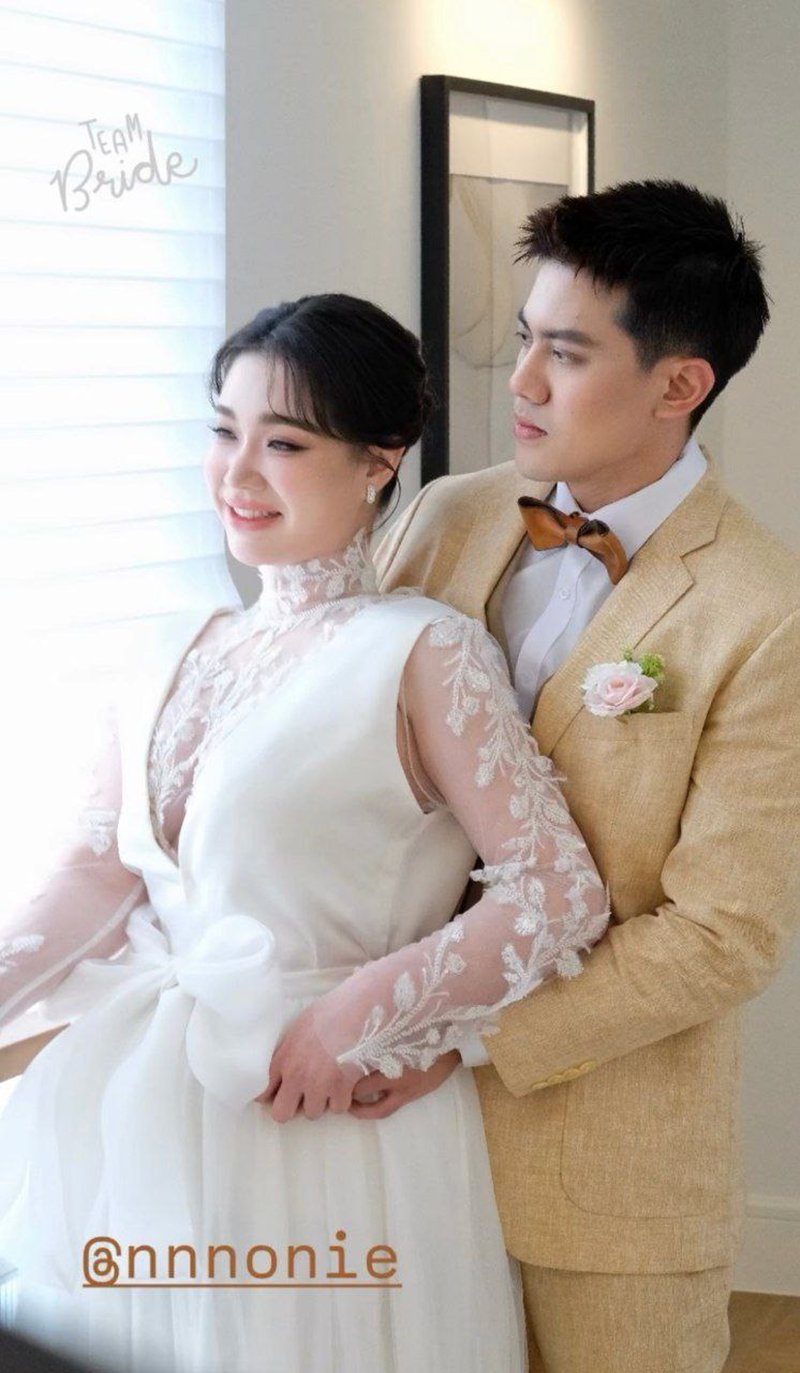 แต่งแล้ว นนนี่ ลูกสาว แอน สิเรียม ควงแฟนหนุ่มเข้าพิธีวิวาห์ เจ้าสาวสวยออร่ามาก