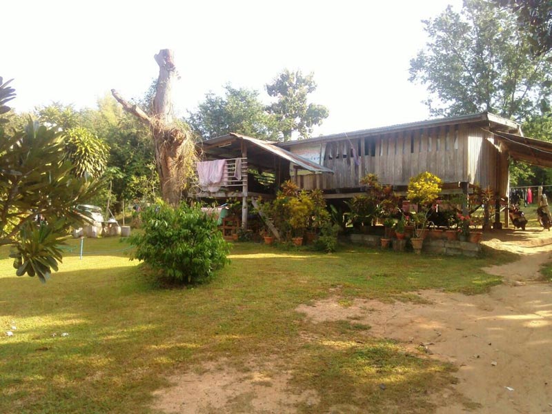 บ้านชั้นเดียวยกสูง