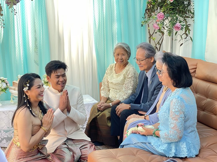  จอย ศิริลักษณ์ บี กฤษณะพงศ์ แต่งงาน