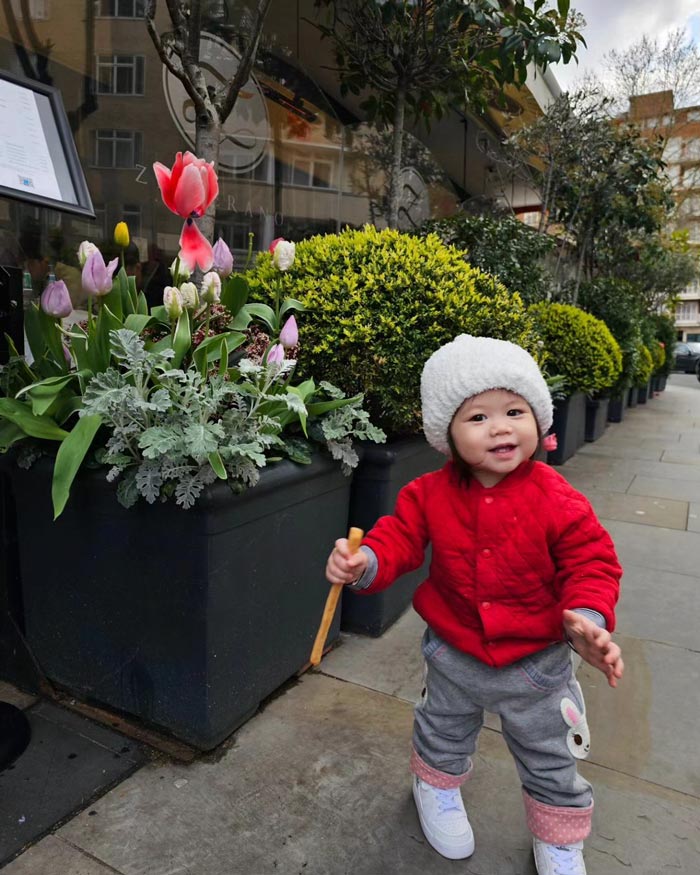 น้องแอบิเกล ลูกสาว ชมพู่ อารยา