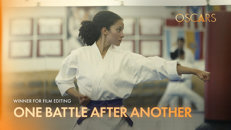 ONE BATTLE AFTER ANOTHER สาขาตัดต่อภาพยนตร์ยอดเยี่ยม ออสการ์ 2026 รางวัล Academy Awards ครั้งที่ 98