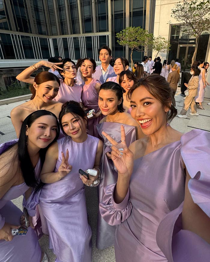 เพื่อนเจ้าสาว งานแต่ง แต้ว ณฐพร