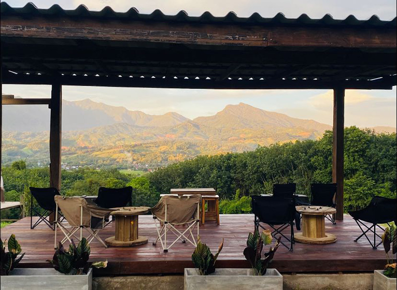 ร้านคาเฟ่บนดอย ไร่ปางวัว