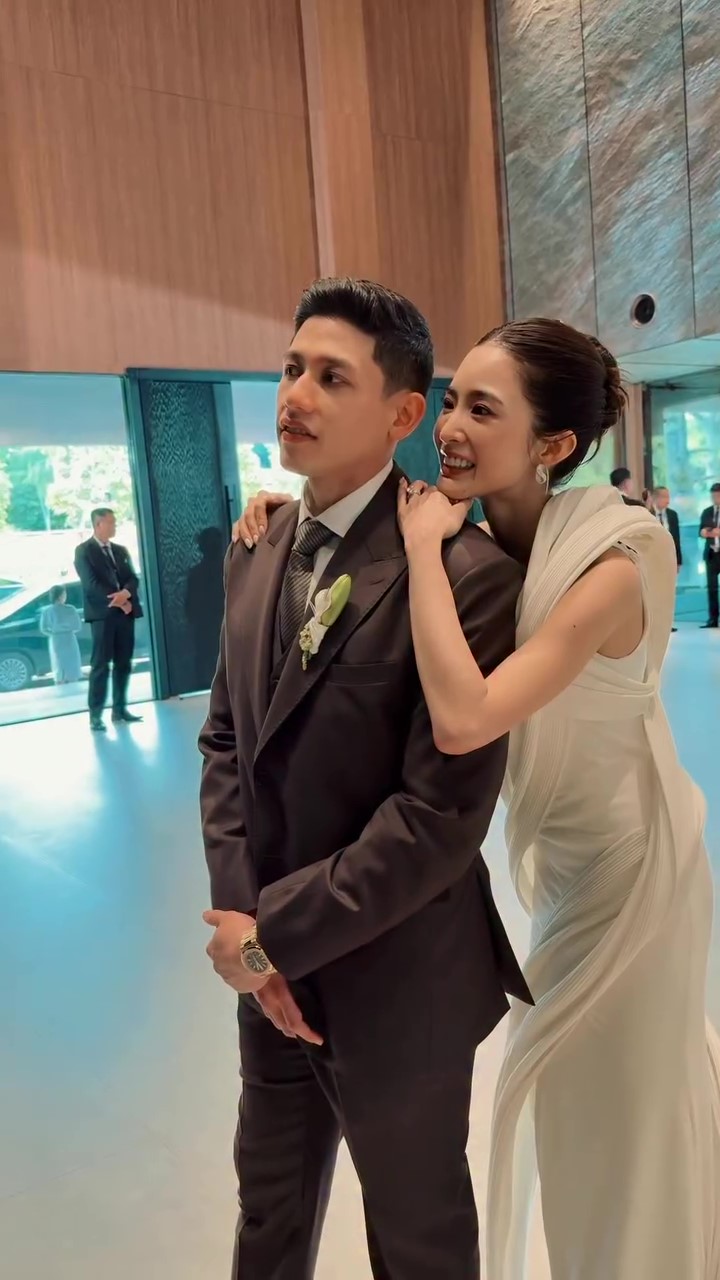  มายด์ ลภัสลัล พาย สุนิษฐ์ เข้าพิธีหมั้นหวานชื่น