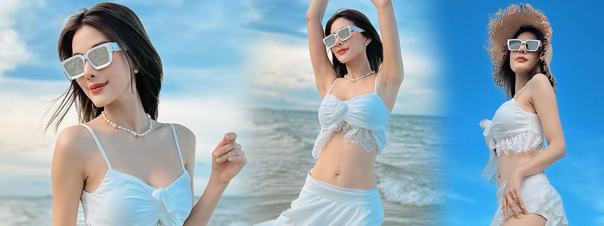 .หนิง ปัทมา นักร้องลูกทุ่งสาวสุดฮอต นุ่งสั้น โชว์เอวบางเฉียบเจาะสะดือ เซ็กซี่เอาเรื่อง !.