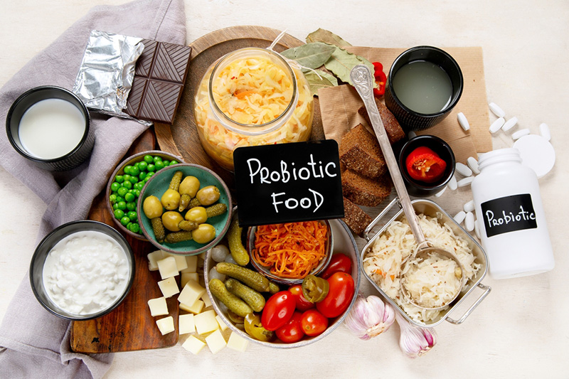 อาหารที่มีโพรไบโอติก