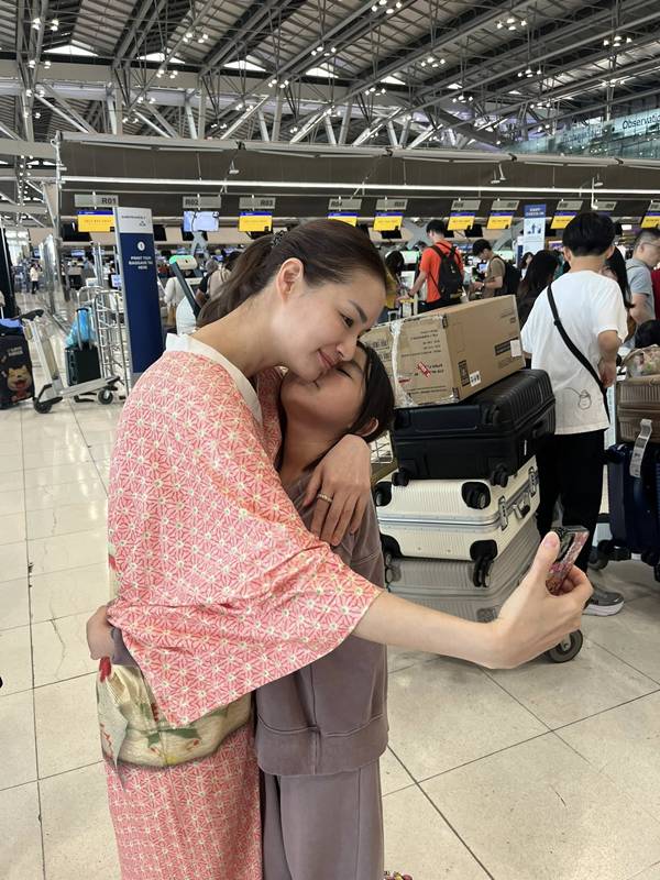 ต่าย ชุติมา มาส่ง น้องพิพิม