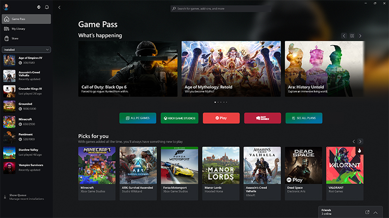 PC Game Pass มอบอั่งเปาสุดคุ้ม 2 เดือนแรก จ่ายแค่ 35 บาท สนุกกับเกมมันส์ ๆ เพียบ ! เกม AAA เดย์วันได้ไม่อั้น