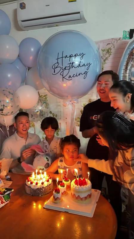 น้องเรซซิ่ง ฉลองวันเกิด
