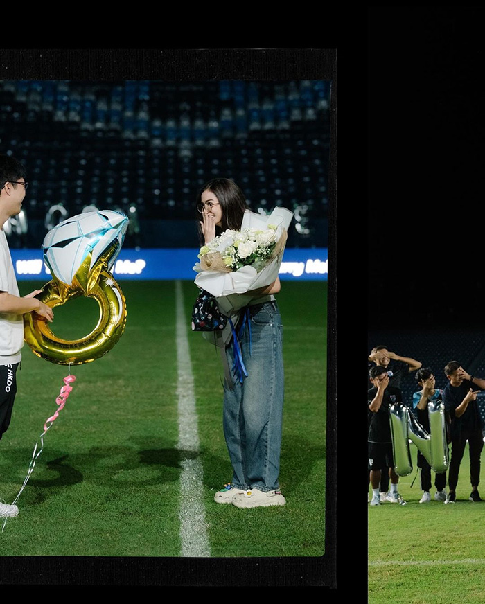 ลูกชายเนวิน ชิดชอบ เซอร์ไพร์สขอแต่งงาน พระพาย รมิดา
