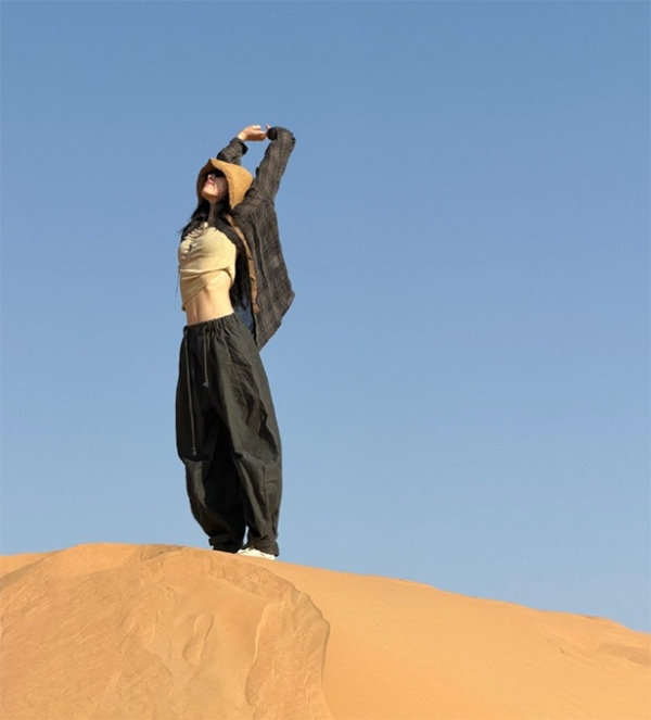 โจวอวี่ถง นางเอกจีน ไปตะวันออกกลาง