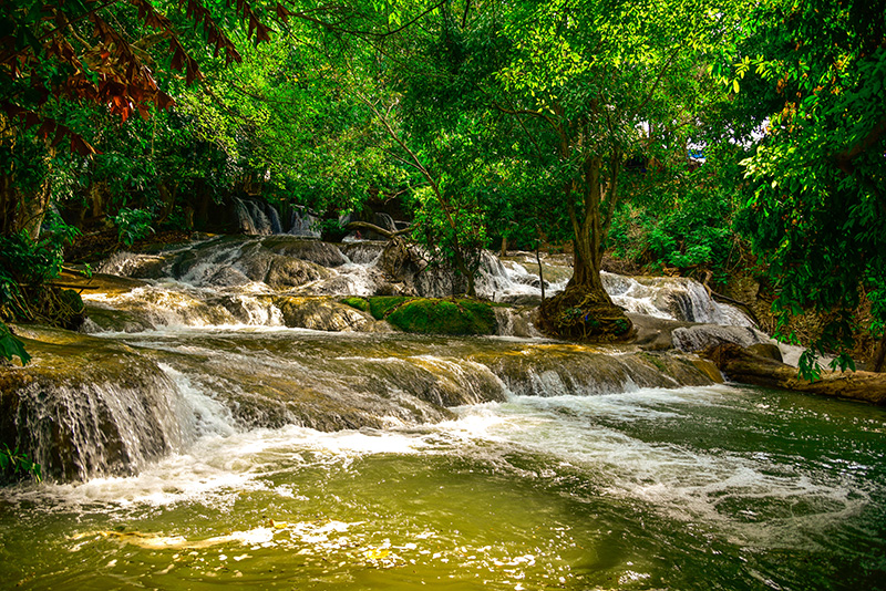 น้ำตกวังก้านเหลือง ที่เที่ยวหน้าร้อน 2569