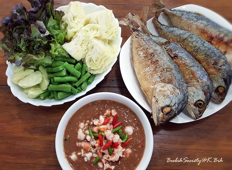 สูตรน้ำพริกกะปิ เมนูน้ำพริกกะปิ อาหารไทย สูตรอาหาร