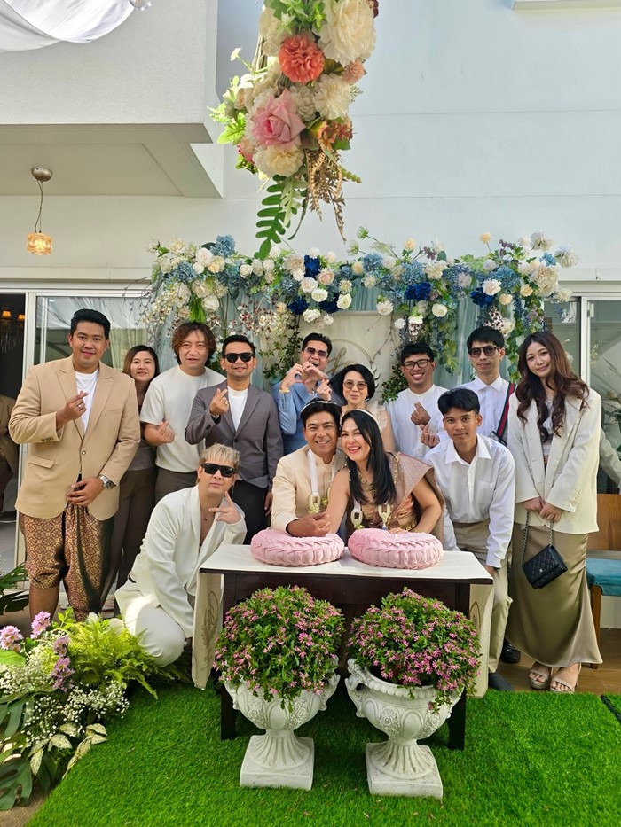  จอย ศิริลักษณ์ บี กฤษณะพงศ์ แต่งงาน