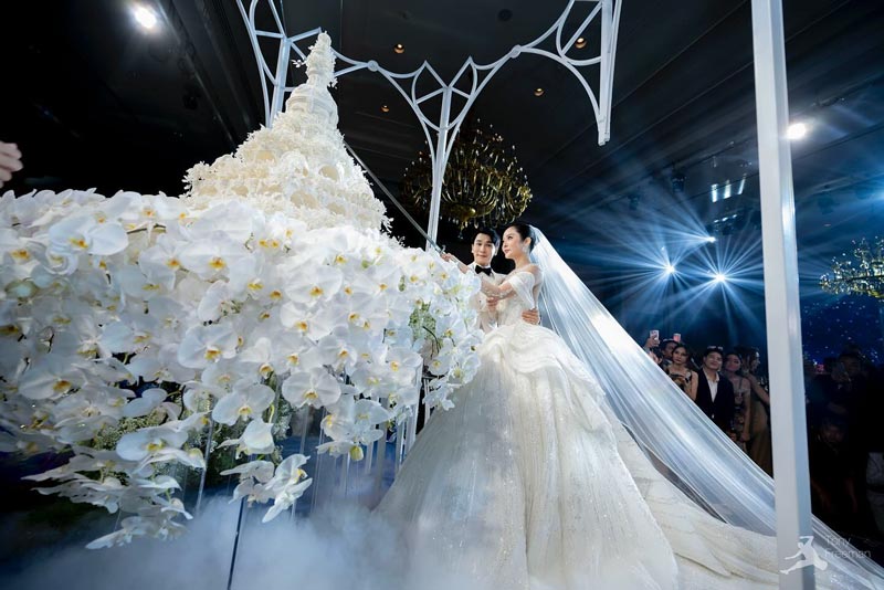 เค้กแต่งงาน แก้มบุ๋ม พีท