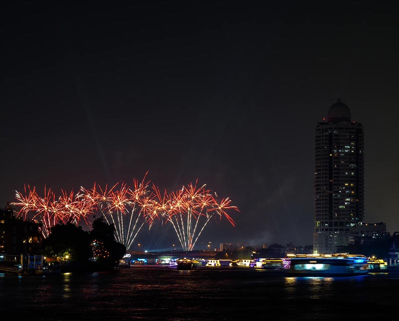 งานพลุสะพานพุทธ 2566 