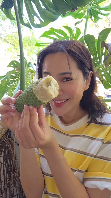 จอย รินลณี รีวิวกินผลมอนสเตอร่า