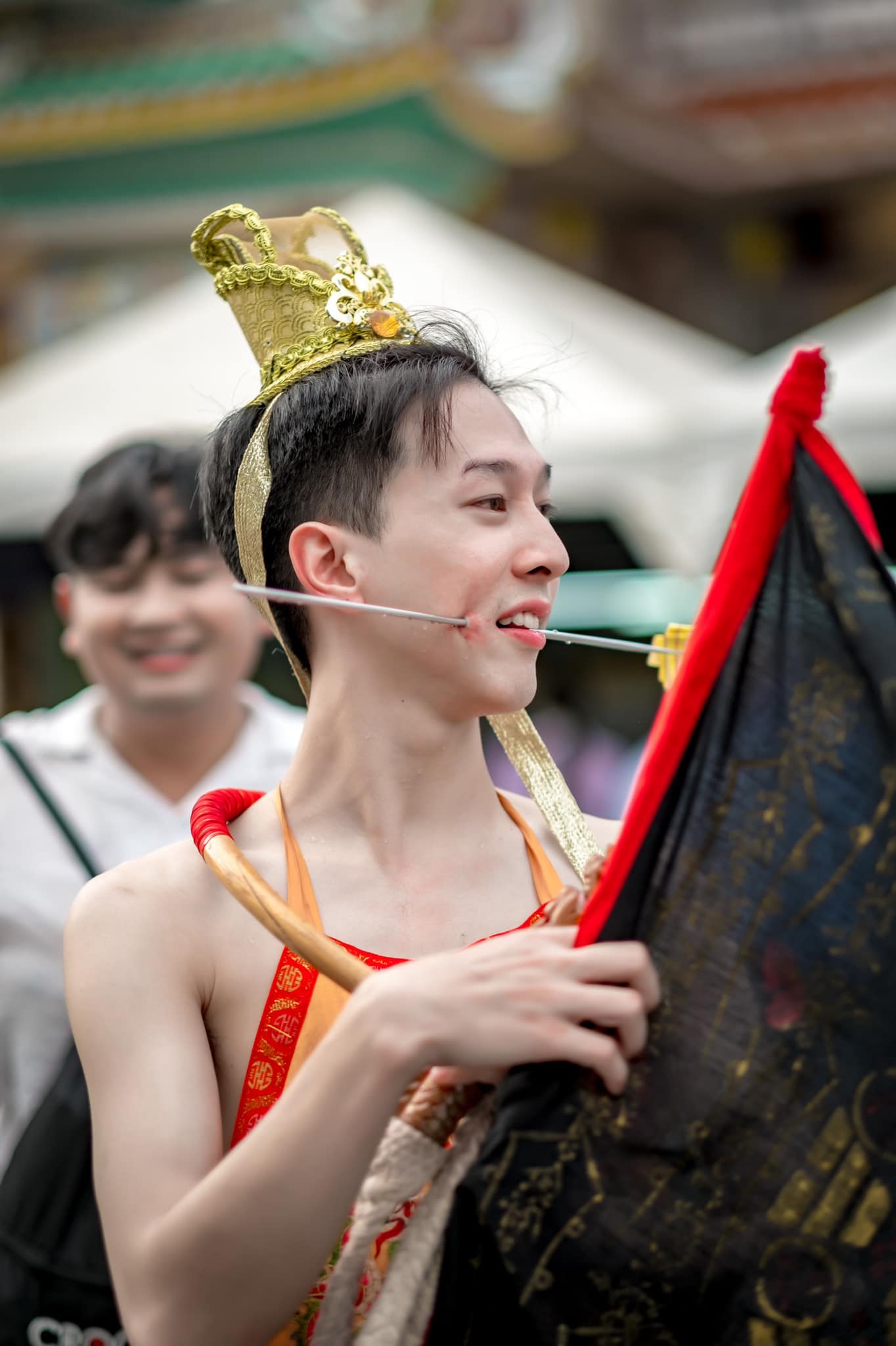 หนุ่มม้าทรงกินเจ