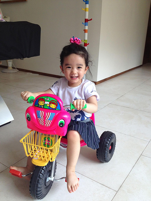 น้องณดา พัฒนาการความสวย