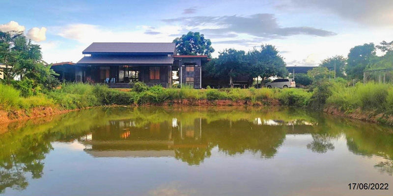 แบบบ้านสวนสองชั้น