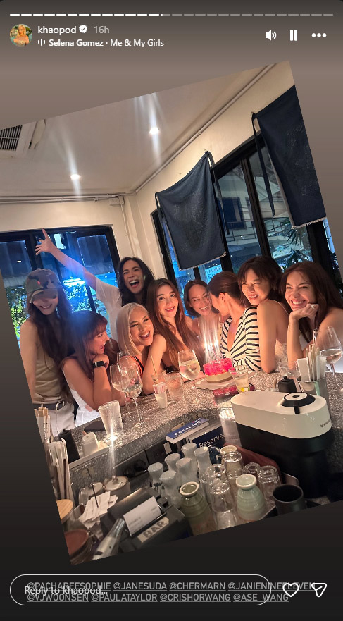 แก๊งนางฟ้ารวมตัว ฉลองวันเกิด พอลล่า เทเลอร์