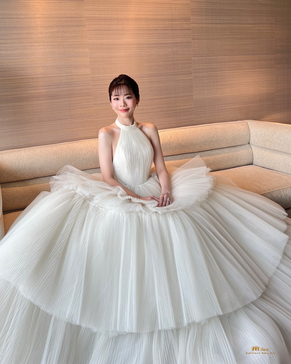 บรรยากาศงานแต่ง น้ำ กัญญ์กุลณัช วิวาห์หวาน ชุดเจ้าสาวอลัง