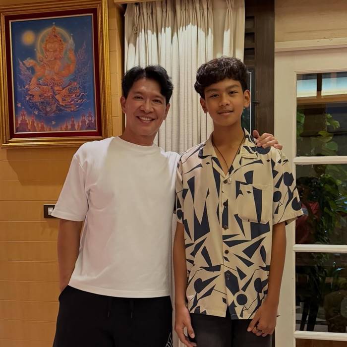น้องมาร์ค ลูกชายเมฆ วินัย