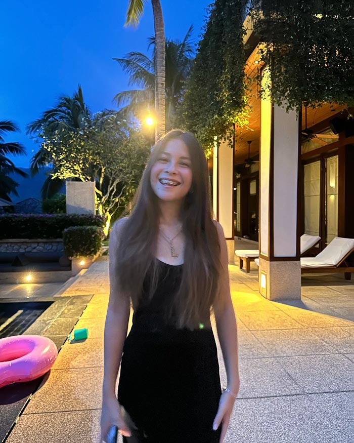 น้องไลลา ลูกสาว พอลล่า เทเลอร์