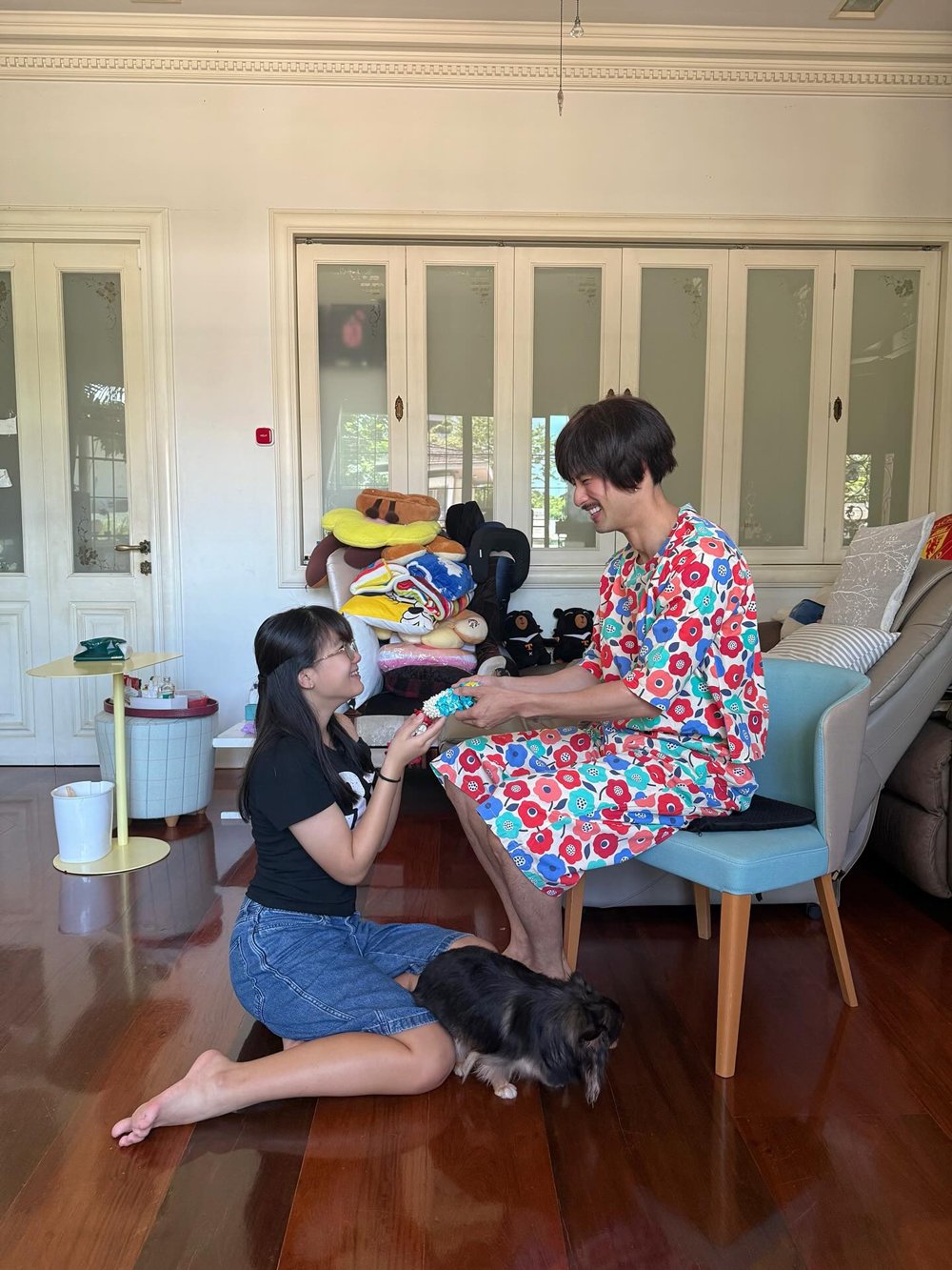 วันแม่ของน้องปีใหม่ บอย ปกรณ์ สวมบทแม่แบบสุดเป๊ะ