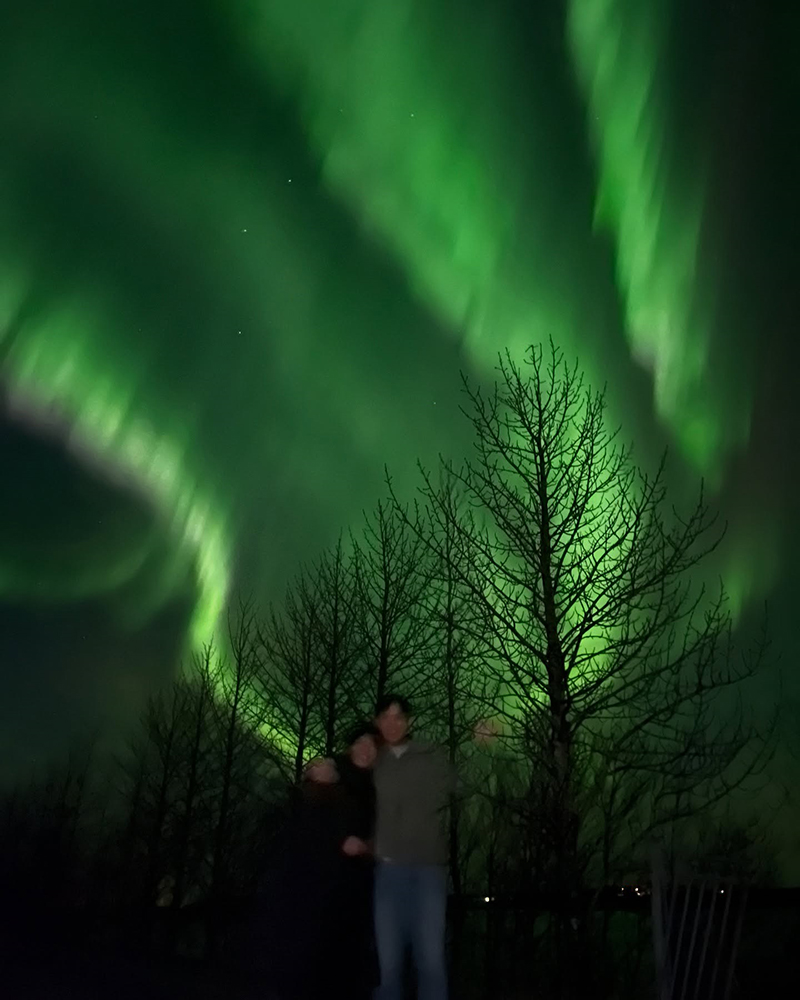 เชอรี่ เป็นพยานรัก น้องขอแต่งงานใต้แสงเหนือ