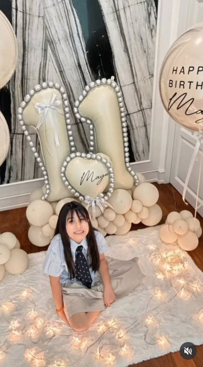 HBD น้องมายู 11 ขวบแล้ว เมย์โพสต์ซึ้ง แต่มีพีคตอนจบ