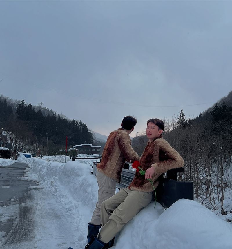 ดีเจมะตูม เตชินท์ เปิดตัวแฟนรับวาเลนไทน์ 