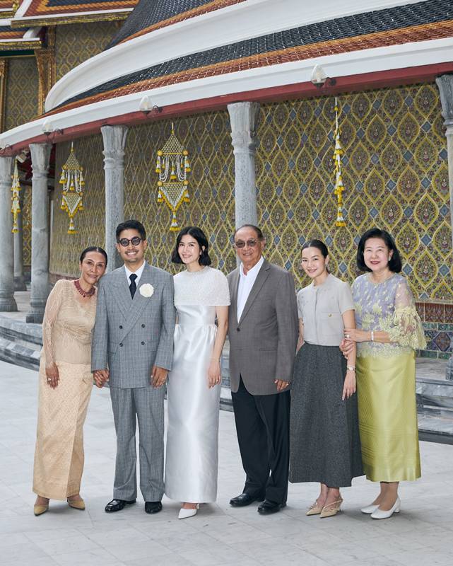 แทน ลิปตา - พราว อรณิชา ควงคู่วิวาห์หวาน