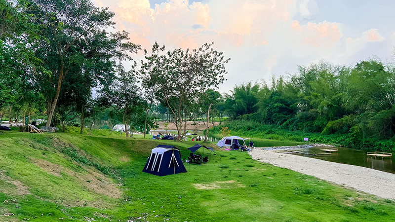 ที่พักแคมป์ใกล้กรุงเทพ
