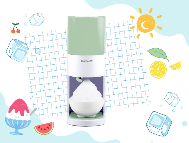 เครื่องทำน้ำแข็งไสไฟฟ้า KASHIWA BH-9270  เครื่องทำบิงซู เครื่องครัว เครื่องใช้ไฟฟ้า