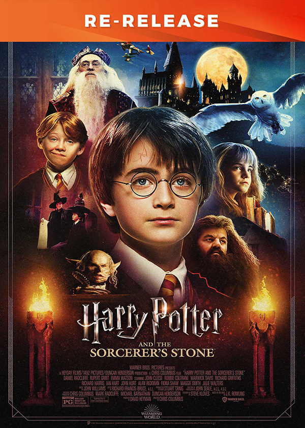 โปรแกรมหนังใหม่ สิงหาคม 2569 แฮร์รี่ พอตเตอร์กับศิลาอาถรรพ์ Re-release โปสเตอร์