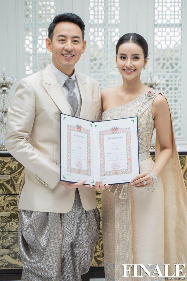 น้ำฝน พัชรินทร์, ชุดแต่งงาน
