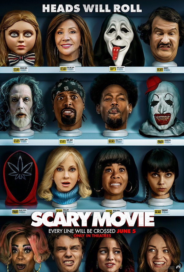 หนัง Scary Movie 6 ยำหนังจี้ หนังล้อเลียน หนังใหม่ 2026 โปสเตอร์