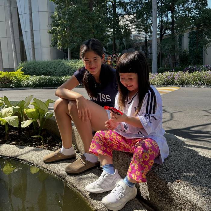 น้องเกล เติมความสดใสให้ น้องนาวา 