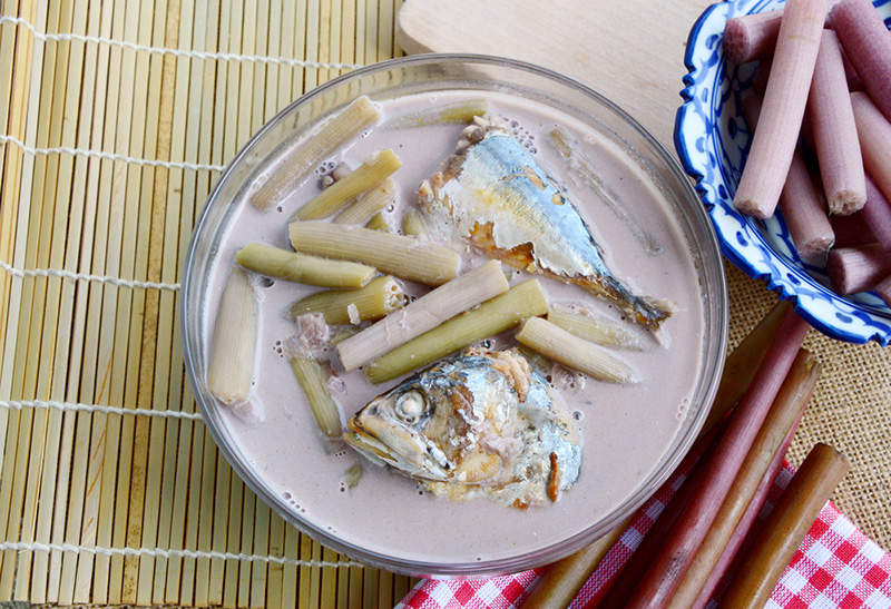 แกงกะทิสายบัว ของคาว เมนูจากมะพร้าว เมนูอาหาร สูตรขนม สูตรเครื่องดื่ม