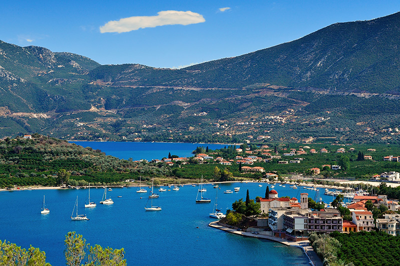 The Peloponnese กรีซ