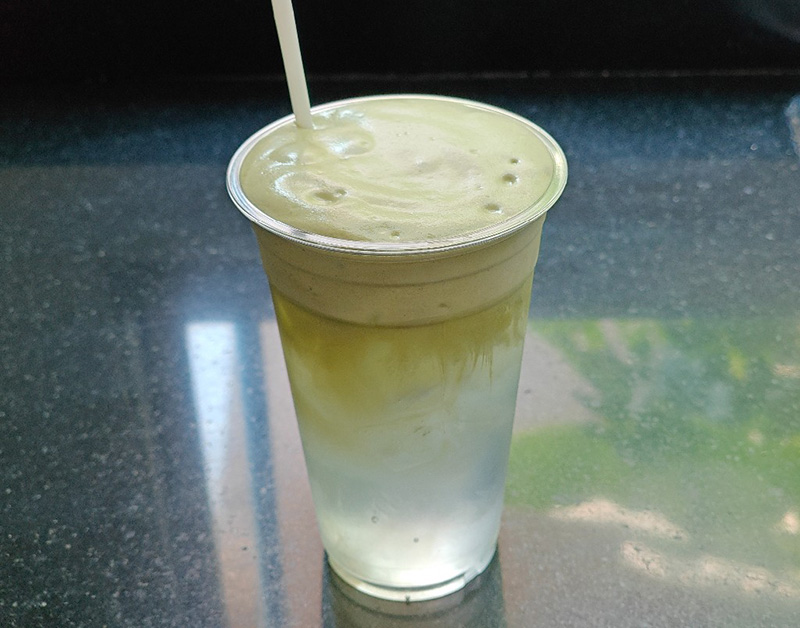 มัทฉะโฟมน้ำมะพร้าว สูตรมัทฉะน้ำผลไม้ สูตรชาเขียว เมนูชาเขียว สูตรเครื่องดื่ม