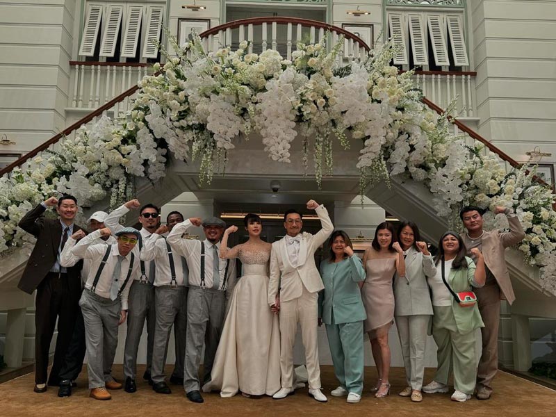 โจอี้ บอย แต่งงาน