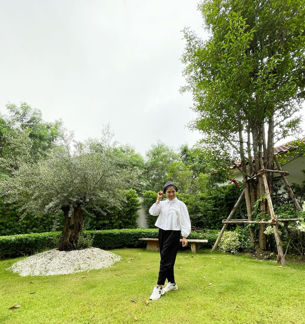 บ้าน ณเดชน์ คูกิมิยะ สวน