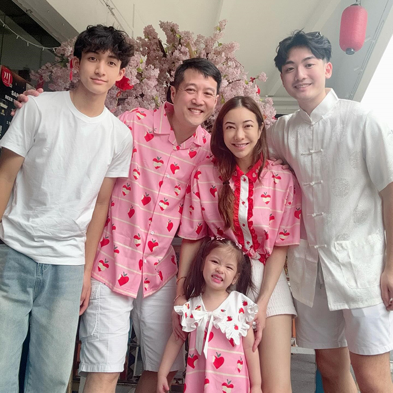 ส่องความหล่อ ลูค ลี ลูกชายคนโตของครอบครัว แป้ง อรจิรา