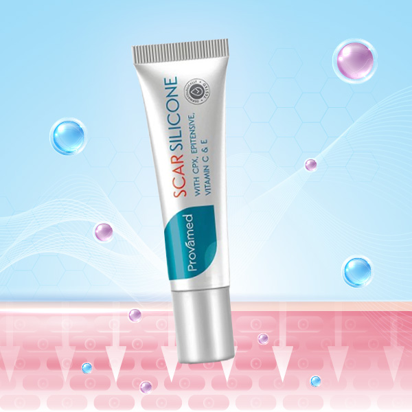 ครีมลดรอยแผลเป็น Provamed Scar Silicone