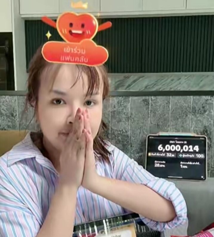 เจนนี่ ได้หมดถ้าสดชื่น ไลฟ์ขายของแก้เครียด ยอดขึ้นรัว ๆ ล่าสุดทะลุ 7 ล้าน