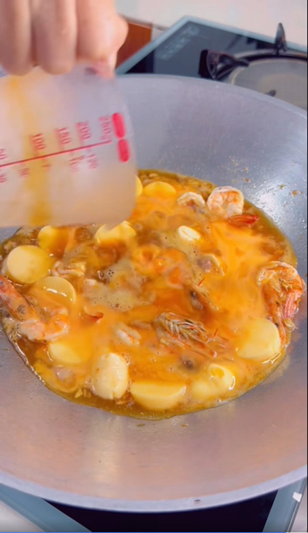 เต้าหู้ไข่ผัดกุ้งเทริยากิ เมนูเต้าหู้ไข่ สูตรอาหาร