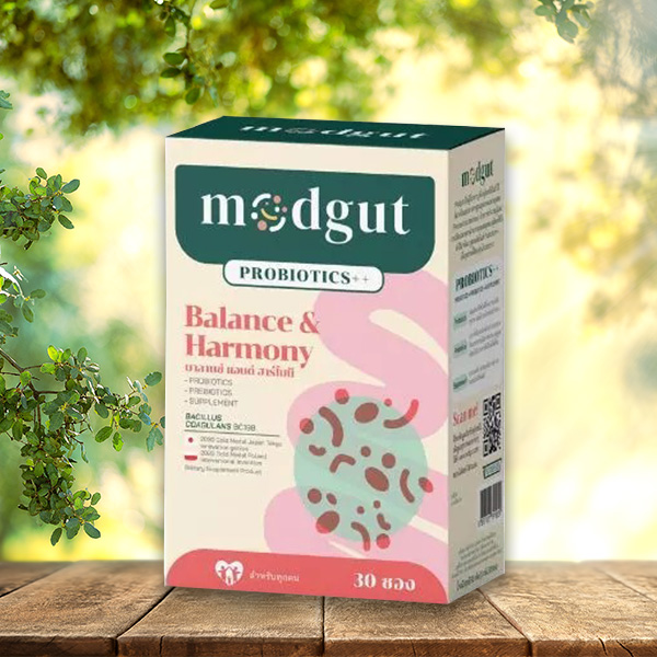 โพรไบโอติก Modgut Probiotics++ สูตร Balance & Harmony
